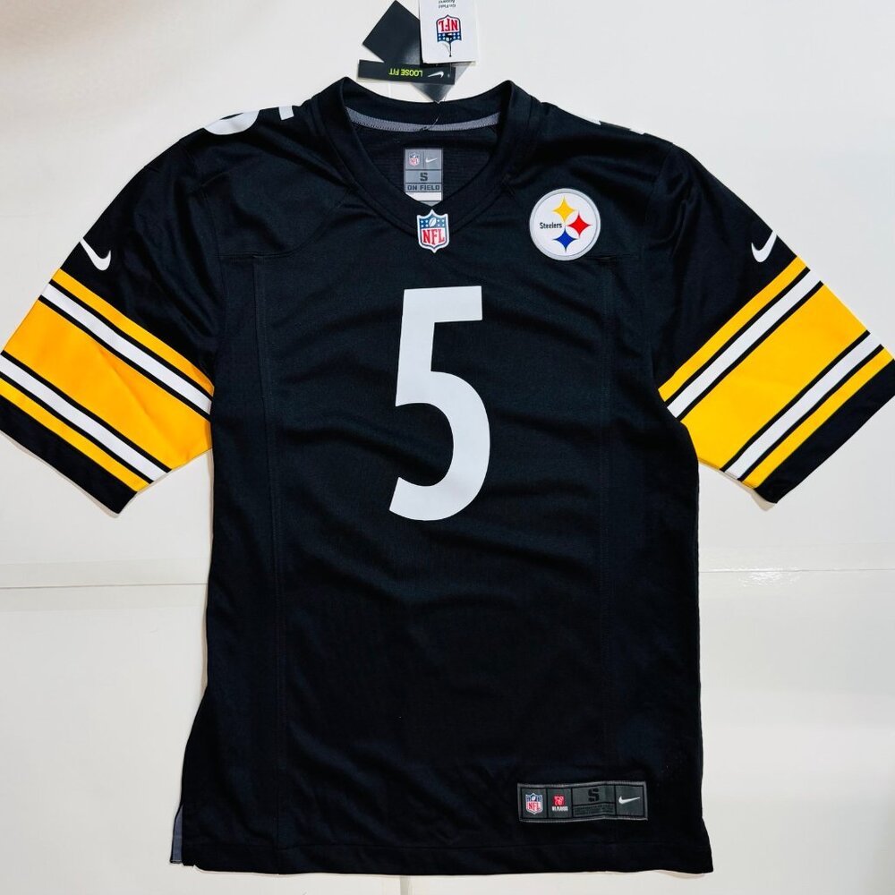 Jalen Ramsey 5 Pittsburgh Steelers Nike Game Jersey Officially Licensed sz S - Picture 2 of 9